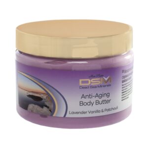 Ароматно масло (лосион) за тяло срещу стареене на кожата - лавандула, ванилия и пачули